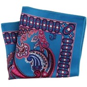 Resim İpek Mendil No9 Mavi 