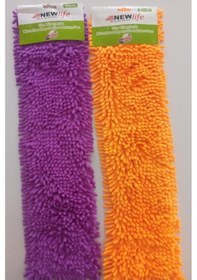 Resim Newlife 2 Adet Nemli Ve Kuru Makarna Mop Ucu Mikrofiber Paspas Yedeği 60 Cm 