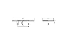 Resim System 4878 Harmonique Kulp Altın Renk Tek Adet Yarım 64 mm 