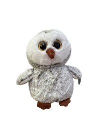 Resim Sevimli Baykuş Kanatlı 30 Cm Uyku Arkadaşım Peluş Oyuncak Gri 