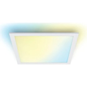 Resim Delixa Panel Tavan Lambası Ayarlanabilir Beyaz, Kısılabilir, 1000 Lm, Sıcak Ila Soğuk Beyaz, Kare, Wi-Fi Üz 