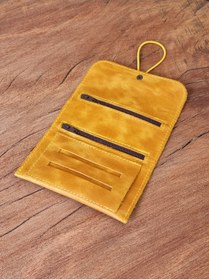 Resim English Leather Cüzdan Tutun Çantası Hakiki Deri Tutun Kesesi Açık Boyut: 13cm 19cm Kapalı Boyut: 7cm 13cm 
