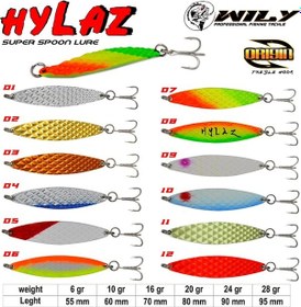 Resim Wily Hylaz Kaşık 20 Gr 80 Mm - Hologramlı 