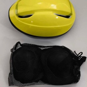 Resim Toprock Store Toprockstore Çocuk Kask Dizlik Dirseklik Set 7 Parça Sarı 