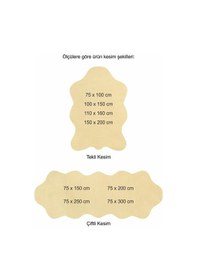 Resim Tappeto Re x Tavşanı Post Peluş Beyaz 