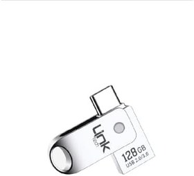 Resim Linktech C128 Premium Dual 128GB Type-C OTG USB Bellek - USB Flash Drive 
