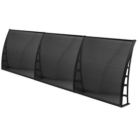 Resim KAPI PENCERE ÜSTÜ PRATİK SUNDURMA 105X360 - SİYAH 