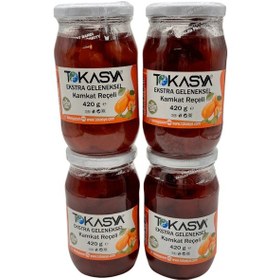 Resim Tokasya Kamkat Reçeli Kavanoz 4 x 420 G 