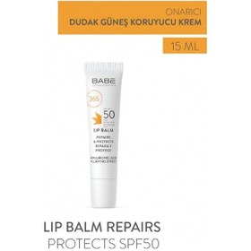 Resim Babe Lip Balm Repairs Protects SPF50 15ml- Güneş Korumalı Dudak Balsamı 