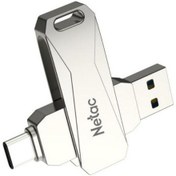 Resim Netac 128gb Type-c + Usb 3.0 Flash Bellek - Nt03u782c-128g-30pn 