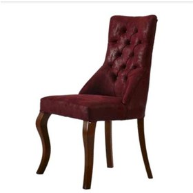 Resim Bengimobilya Sandalye Zus064 Kapitone Model Bordo Renk Ortopedik Oturum Sırt K 