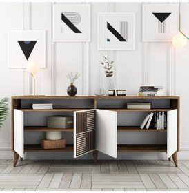 Resim Variant Variant Milan Konsol - Ceviz / Beyaz 