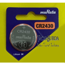 Resim Murata CR2430 Tekli Pil.02.250.PLG.PÖ. 