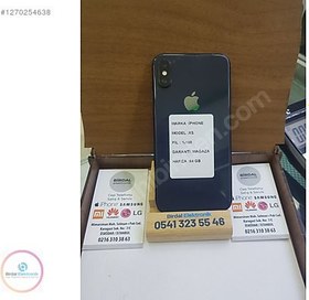 Resim Apple iPhone XS İkinci El TR | 64 GB | Gri 