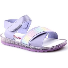 Resim Papuçcity Arzen 02422 Orto Pedik Kız Çocuk Bebe Sandalet 001 