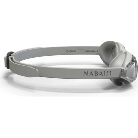 Resim Yüzücü Gözlüğü - Standart Boy - Gri - Şeffaf Camlar - Ready 