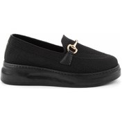 Resim Siyah Kadın Loafer Ayakkabı K01320425182 Siyah 