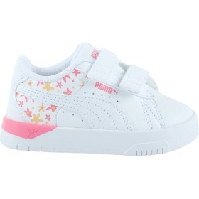 Resim Puma Jada Funky Flowers Bebek Beyaz Spor Ayakkabı (400896-02) 