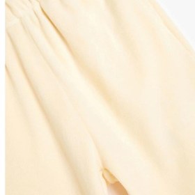 Resim Koton Kız Çocuk Basic Jogger Eşofman Altı Beli Lastikli Ekru 