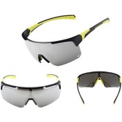 Resim Padalink "xq546 Bisiklet Güneş Gözlüğü - 4 Adet Lens, Uv400 Koruma, Polarize, Yakın Çerçeve Dahil" Siyah - Sarı 