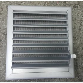 Resim Banyo Wc Alüminyum Havalandırma Menfezi - Boşluğa Geçme Krom 