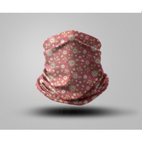 Resim Unisex Pembe Bandanas Siyah 