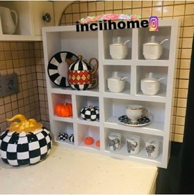 Resim İnci Home Kupa Rafı 