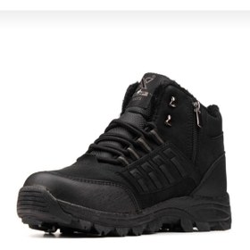 Resim XStep Erkek Siyah Kışlık Kaydırmaz Günlük Trekking Spor Bot 