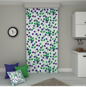 Resim PAREDORA Mor Güller Tek Kanat Fon Perde 