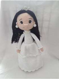 Resim Gelin Amigurumi Bebek 