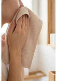 Resim 10'lu Vizon Mini Havlu - 30x30 Cm, 50gr %100 Pamuk,el, Yüz Havlusu vizon 