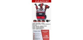 Resim -Arm-Somun Sıkma + Cırcır + Vidalama Somun Sökme Kombo Set 