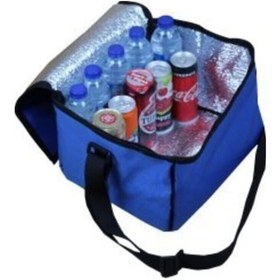 Resim Termos Çanta 21 Litre Oto Buzluk Soğuk Tutucu Çanta Plaj Çanta Mavi 