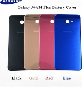 Resim Samsung Uyumlu J415 J4 Plus Arka Kapak Pil Batarya Kapağı A+Süper Kalite 