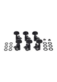 Resim Akustik Gitar Kulağı Siyah Machınehead 6 Ad 3+3 