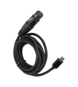 Resim Xiyyadms Usb-c'den Xlr Dişi Kayıt Kablosu - 3m, 48khz Yüksek Örnekleme, Plug & Play, Dinamik Mikrofonlar İçin, Bilgisayar/tablet Uyumlu 