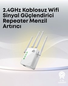Resim shopwave Yüksek Hızlı Parazit Önleyici WiFi Repeater Router 