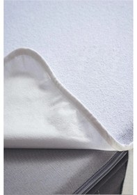 Resim Evony Sıvı Geçirmez Pamuk Bebek Çocuk Alezi 70x110 Cm Beyaz 