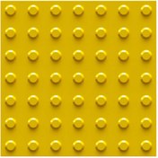 Resim İleri Trafik Engelli Takip Yüzeyi 40x40cm Noktalı 