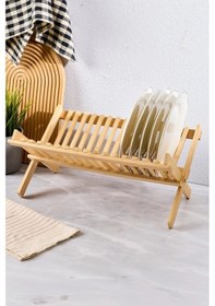 Resim Perotti Nello Bambu Bulaşıklık 16662 Kahverengi 