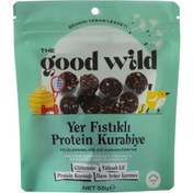 Resim THE GOOD WILD Yer Fıstıklı Protein Kurabiye 55g 