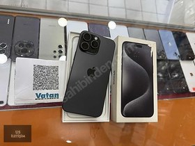 Resim Apple iPhone 15 Pro Max İkinci El TR | 256 GB | Siyah 