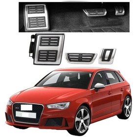 Resim Audi A3 2013-2016 Geçme Otomatik Vites Pedal Takımı 
