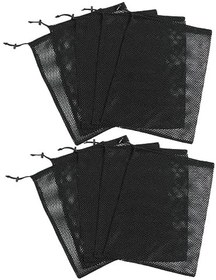 Resim KOMBIUDA File Saklama Çantaları 10lu Set Bağcıklı Erkek Ve Kız Yüzme Çantası Çamaşırhane Golf Ekipmanları Kompakt Siyah 