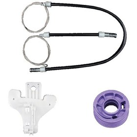 Resim Kayoto Polo 4 9N3 2005-2009 Cam Kriko Teli Tamir Takımı Arka Sağ 