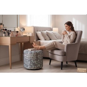 Resim Dokusu Ve Modern Tasarımıyla Çok Amaçlı Puf,leke Tutmaz Sıvı İtici 11 Çok Renkli 