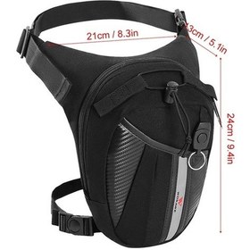 Resim Besthome1 Mb10 Motosiklet Ve Outdoor Sporlar İçin Dayanıklı Oxford Kumaş Bacak Çantası, Büyük Kapasiteli, Çok Renkli Çok Renkli 