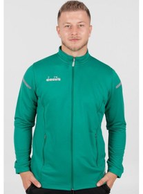 Resim Diadora Alto 25 Kamp Eşofman Tek Üst Yeşil 