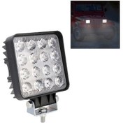 Resim Wondernest Suv Su Sones Siyah Mühendislik Led Lambası Kondenser Işık, Işık Ip67 Geçirmez Dc Bridgelux Beyaz 48w 4000lm 16 10-30v / Qp 