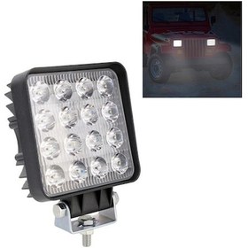 Resim Wondernest Suv Su Sones Siyah Mühendislik Led Lambası Kondenser Işık, Işık Ip67 Geçirmez Dc Bridgelux Beyaz 48w 4000lm 16 10-30v / Qp 